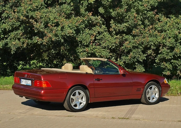 Mercedes-Benz SL cena 80000 przebieg: 115000, rok produkcji 1997 z Warszawa małe 781